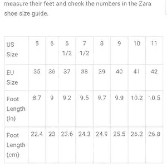 Zara shoes, size 36 - Picture 7 of 7